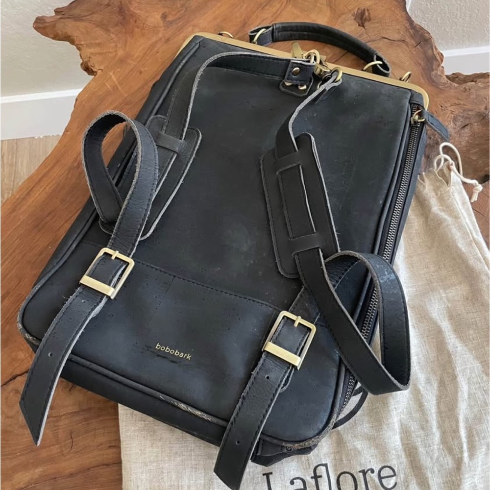 Laflore Paris Black Laptop Bag - Picture 2 of 2